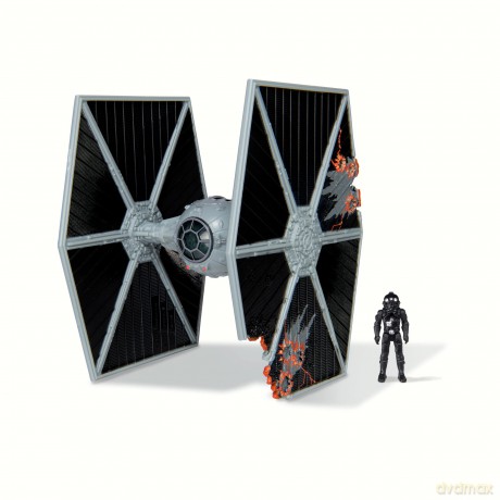 Star Wars - Micro Galaxy Squadron - Tie Fighter (Battle Damage)