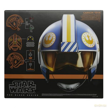 Star Wars - The Black Series - Carson Teva Pilot Electronic Helmet