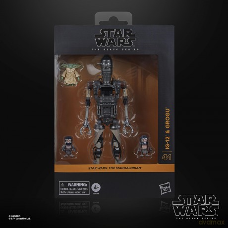 Star Wars - The Black Series - The Mandalorian (IG-12 & Grogu)