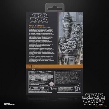 Star Wars - The Black Series - The Mandalorian (IG-12 & Grogu)