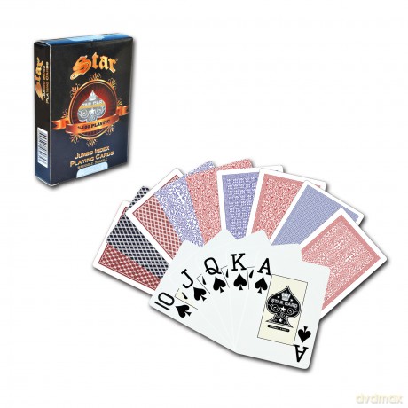 Staroyun1030646 Plastic Star Black Jack Game Card
