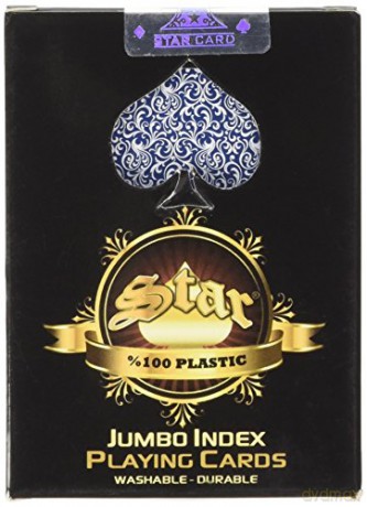 Staroyun1030653 Plastic Star Poker Jumbo Playing Card