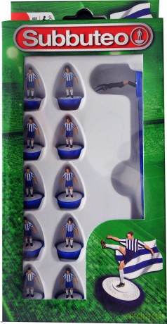 Subbuteo - Blue/White Stripes Team Set
