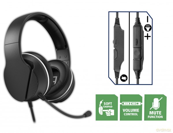 Subsonic HS300 Gaming Headset (Black) [GRA XBOX SERIES X]