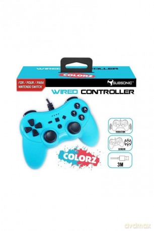 Subsonic ProS Wired Colorz Controller (Blue) [GRA SWITCH]