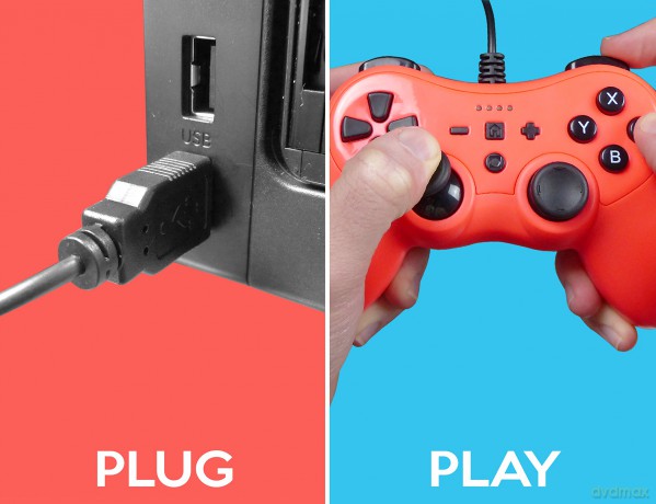 Subsonic ProS Wired Colorz Controller (Red) [GRA SWITCH]