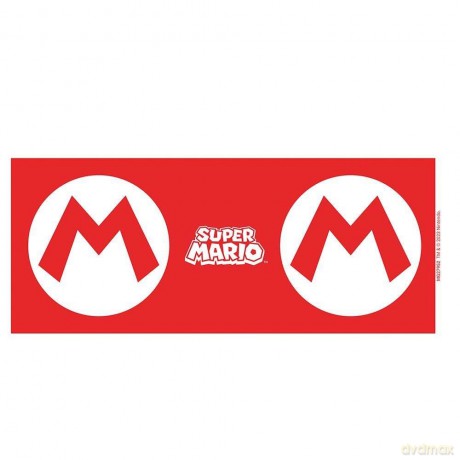 Super Mario (Mario Initial) White Pod Mug