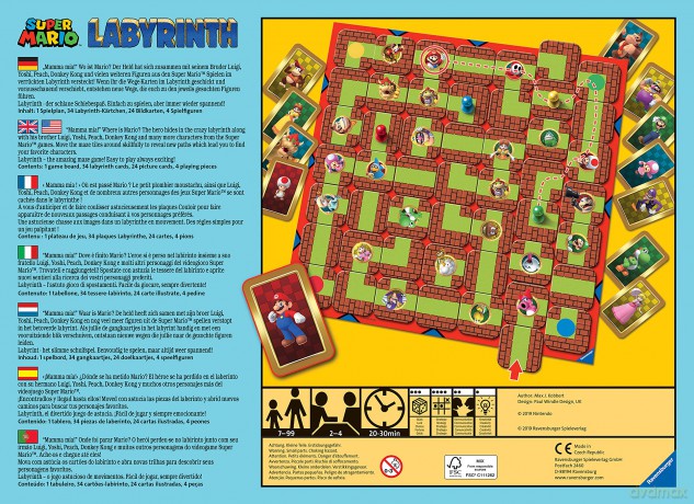 Super Mario Labyrinth [GRA PLANSZOWA]