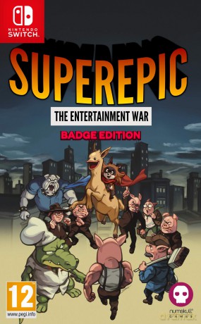 SuperEpic: The Entertainment War - Badge Edition [GRA SWITCH]