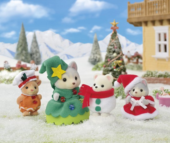 Sylvanian Families - Happy Christmas Friends