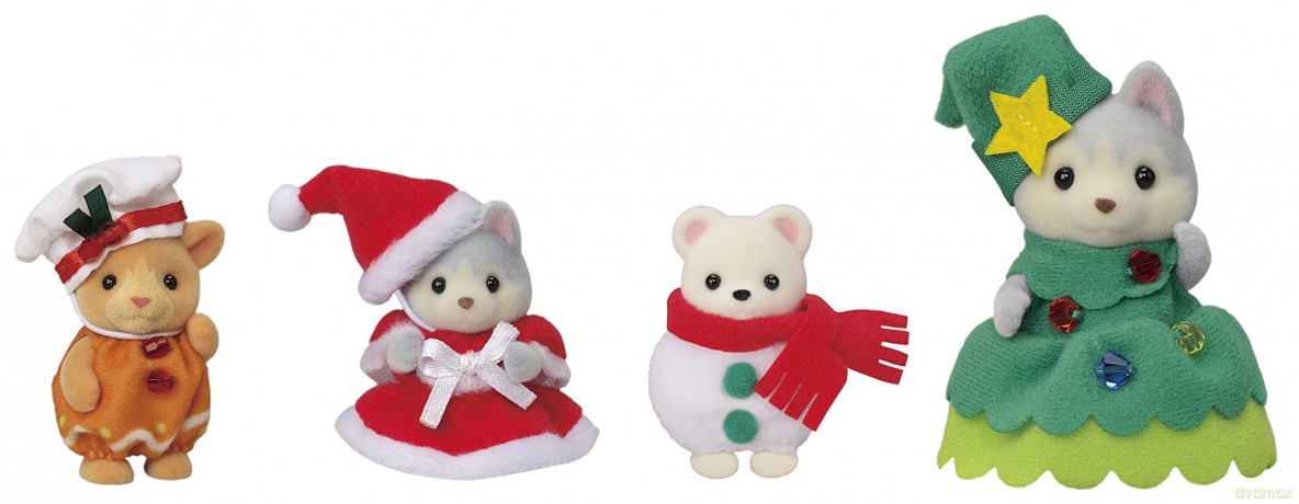 Sylvanian Families - Happy Christmas Friends