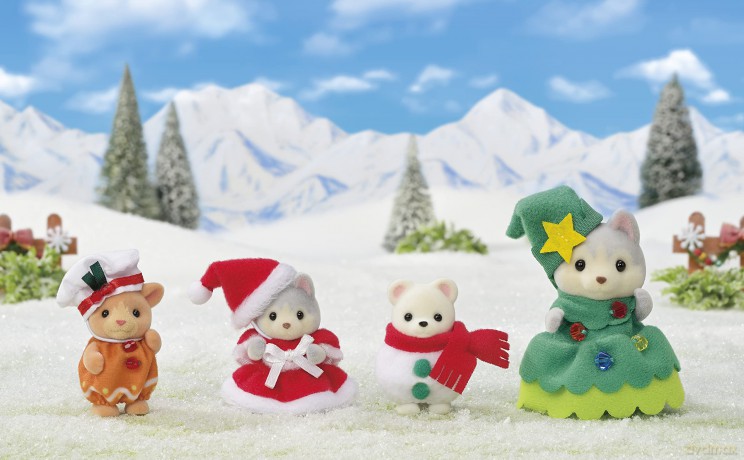 Sylvanian Families - Happy Christmas Friends