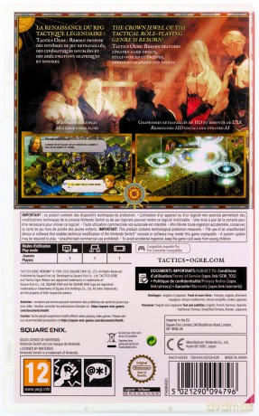 Tactics Ogre: Reborn (English/French Box) [GRA SWITCH]