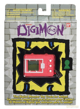 Tamagotchi - Digimon Pet (Neon Red)