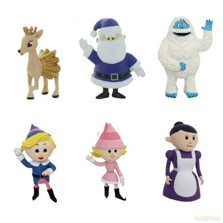 TEAM Rudolph Reindeer Stocking Foilbag 18 piece CDU (series 1.5) [FIGURKA]