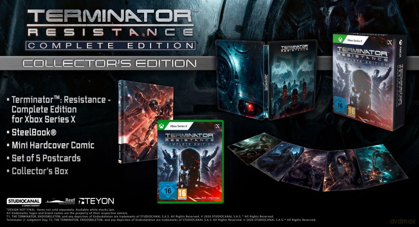 Terminator: Resistance COMPLETE COLLECTOR'S Edition - (German Box) [GRA XBOX SERIES X]