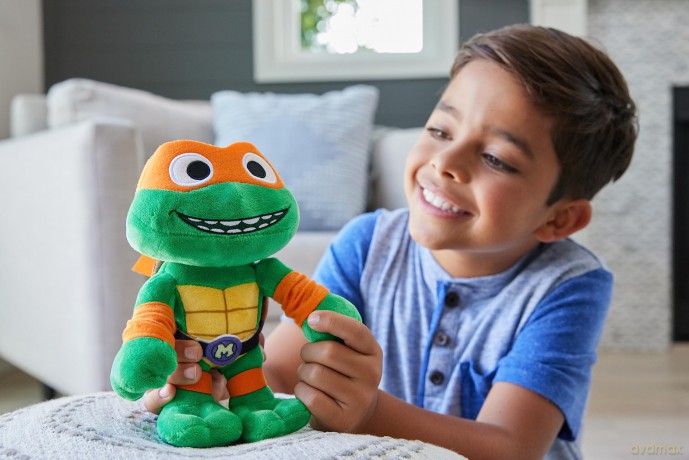 TMNT - 8ins Basic Plush - Michelangelo
