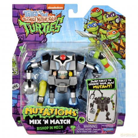 Wojownicze Żółwie Ninja - Tales Of The Teenage Mutant Ninja Turtles Mix N Match Basic Mutant Figure - Bishop In Mech