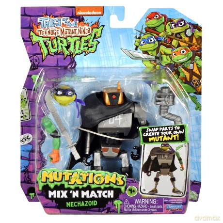 Wojownicze Żółwie Ninja - Tales Of The Teenage Mutant Ninja Turtles Mix N Match Basic Mutant Figure - Mechazoid