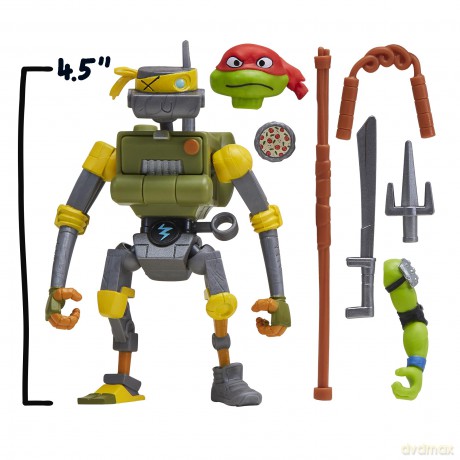 TMNT - Tales Of The Teenage Mutant Ninja Turtles Mix N Match Basic Mutant Figure - Metalhead