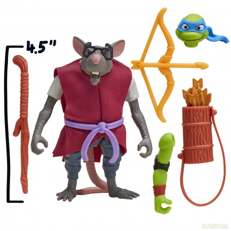 TMNT - Tales Of The Teenage Mutant Ninja Turtles Mix N Match Basic Mutant Figure - Splinter