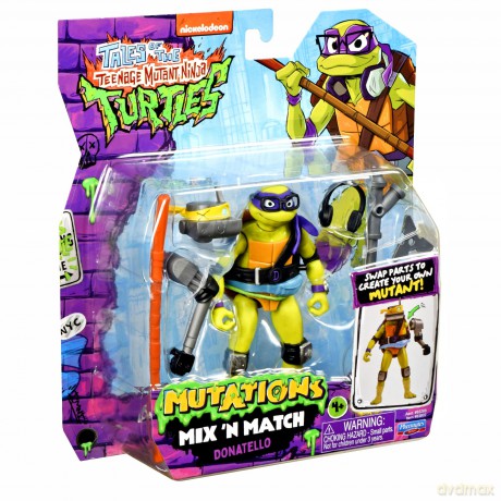 TMNT - Tales Of The Teenage Mutant Ninja Turtles Mix N Match Basic Turtles Figure - Donatello