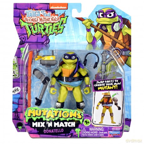 TMNT - Tales Of The Teenage Mutant Ninja Turtles Mix N Match Basic Turtles Figure - Donatello