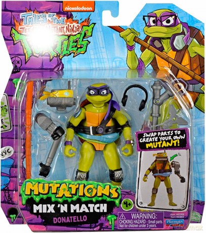 TMNT - Tales Of The Teenage Mutant Ninja Turtles Mix N Match Basic Turtles Figure - Donatello