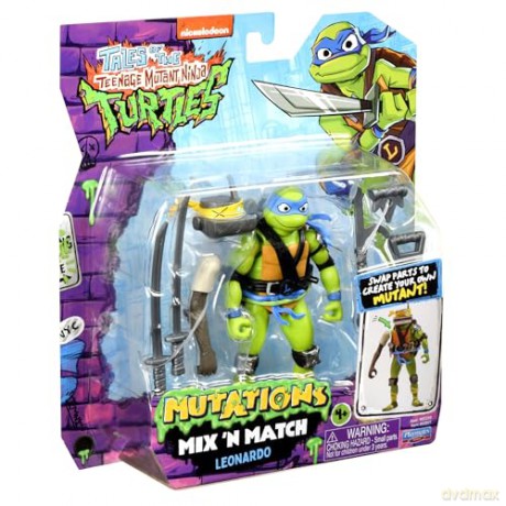 TMNT - Tales Of The Teenage Mutant Ninja Turtles Mix N Match Basic Turtles Figure - Leonardo