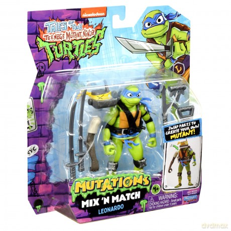 TMNT - Tales Of The Teenage Mutant Ninja Turtles Mix N Match Basic Turtles Figure - Leonardo