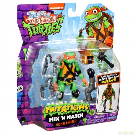 TMNT - Tales Of The Teenage Mutant Ninja Turtles Mix N Match Basic Turtles Figure - Michelangelo