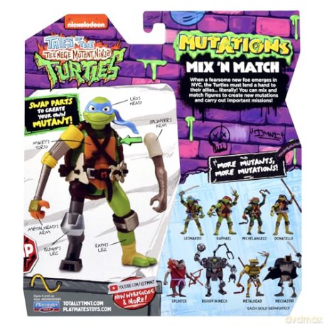 TMNT - Tales Of The Teenage Mutant Ninja Turtles Mix N Match Basic Turtles Figure - Raphael