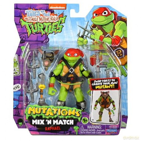 TMNT - Tales Of The Teenage Mutant Ninja Turtles Mix N Match Basic Turtles Figure - Raphael