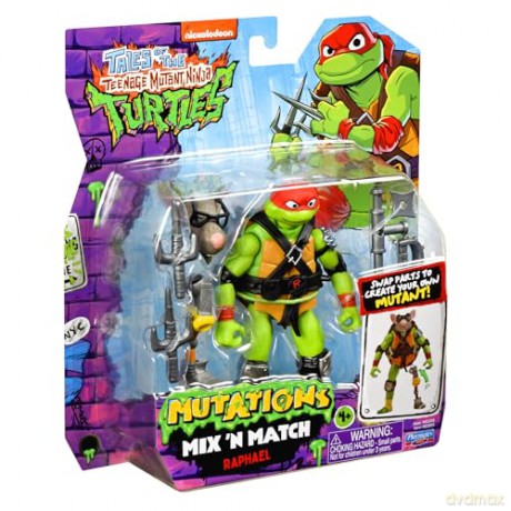 TMNT - Tales Of The Teenage Mutant Ninja Turtles Mix N Match Basic Turtles Figure - Raphael