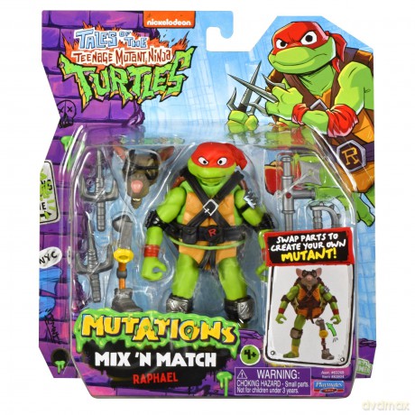 TMNT - Tales Of The Teenage Mutant Ninja Turtles Mix N Match Basic Turtles Figure - Raphael
