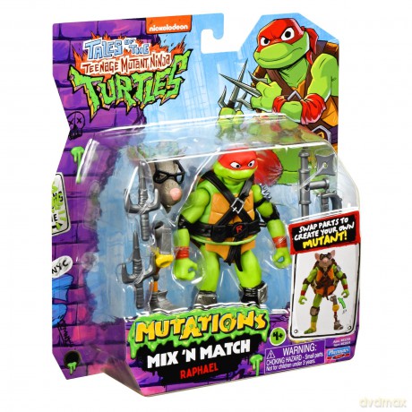 TMNT - Tales Of The Teenage Mutant Ninja Turtles Mix N Match Basic Turtles Figure - Raphael