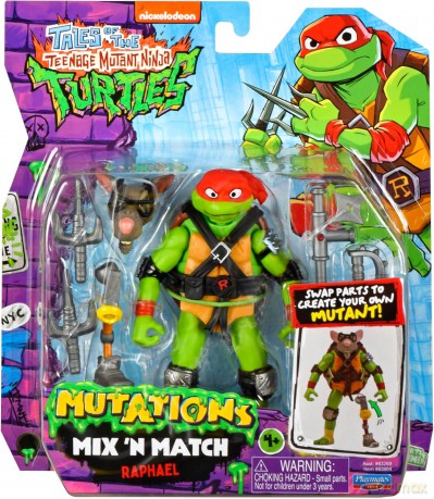 TMNT - Tales Of The Teenage Mutant Ninja Turtles Mix N Match Basic Turtles Figure - Raphael