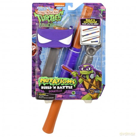 TMNT - Tales Of The Teenage Mutant Ninja Turtles Mutation Build N Battle - Donatello's Weapons