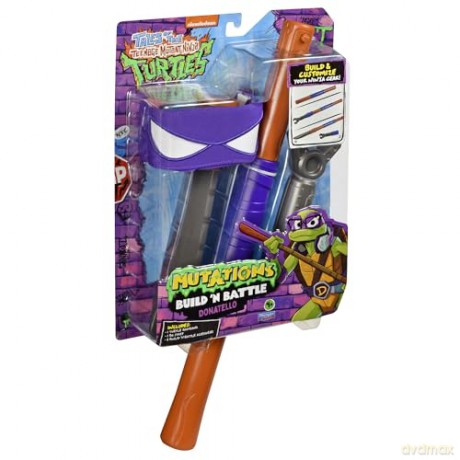 TMNT - Tales Of The Teenage Mutant Ninja Turtles Mutation Build N Battle - Donatello's Weapons
