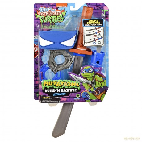 TMNT - Tales Of The Teenage Mutant Ninja Turtles Mutation Build N Battle - Leonardo's Weapons