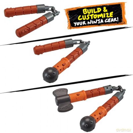 TMNT - Tales Of The Teenage Mutant Ninja Turtles Mutation Build N Battle - Michelangelo's Weapons