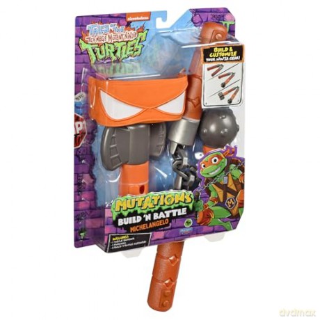 TMNT - Tales Of The Teenage Mutant Ninja Turtles Mutation Build N Battle - Michelangelo's Weapons