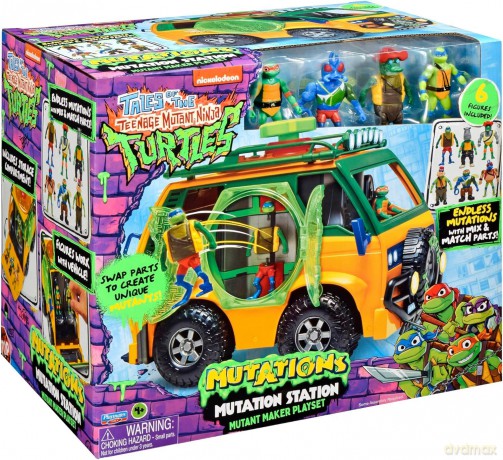 TMNT - Tales Of The Teenage Mutant Ninja Turtles Mutation Station Van