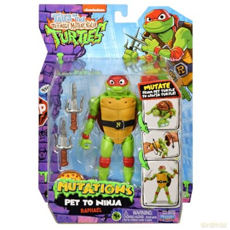 TMNT - Tales Of The Teenage Mutant Ninja Turtles Pet To Ninja - Raphael