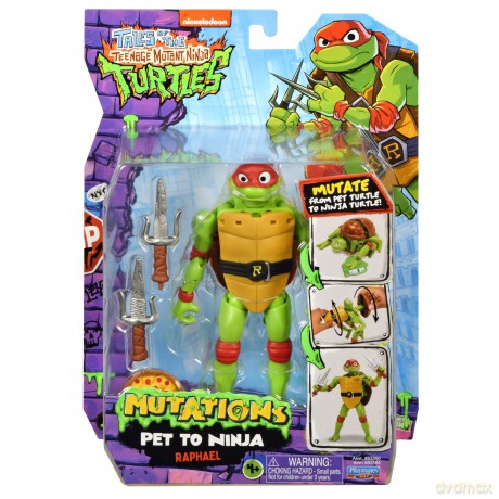 TMNT - Tales Of The Teenage Mutant Ninja Turtles Pet To Ninja - Raphael