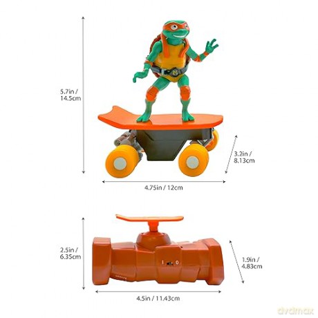 TMNT Mutant Mayhem - Half Pipe Rc (Mikey)