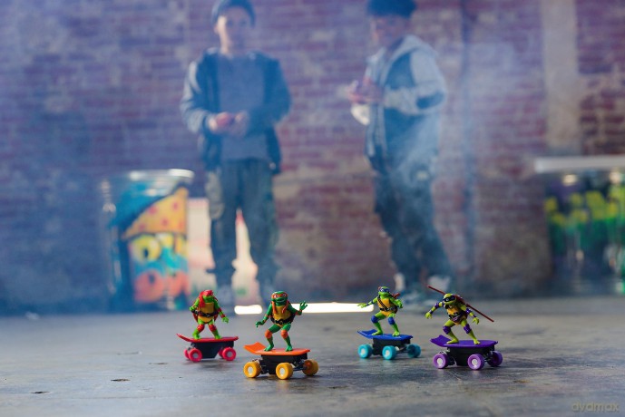 TMNT Mutant Mayhem - Half Pipe Rc (Mikey)