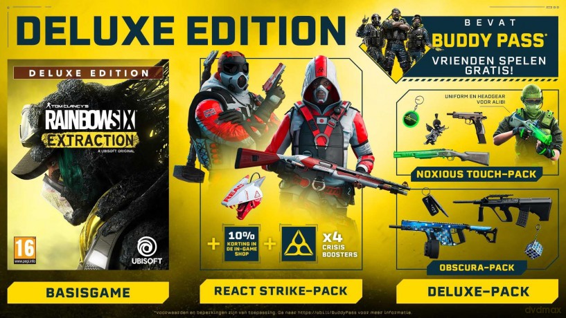 Tom Clancy's Rainbow Six: Extraction - Deluxe Edition (Compatible with Xbox One) (English/French Box) [GRA XBOX SERIES X]