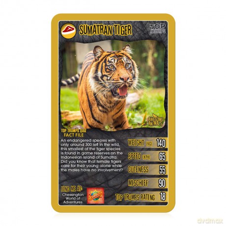 Top Trumps Classics Awesome Animals