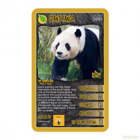 Top Trumps Classics Awesome Animals